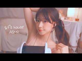 명아츄 asmr irene 20230526 [sub]두근두근 🤍처음 놀러간 썸녀의 자취방asmr 롤플레잉⧸귀청소⧸ 입소리 first visit to gfs house🏠⧸ roleplay⧸ ear cleaning