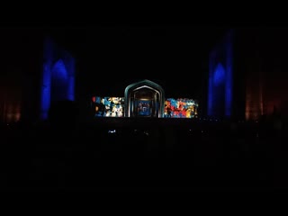 3d shows registan samarkand