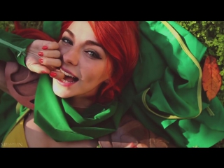 A day with windranger dota 2 cosplay