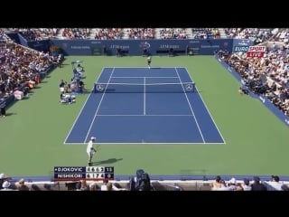 Novak djokovic vs kei nishikori us open 2014 sf highlights