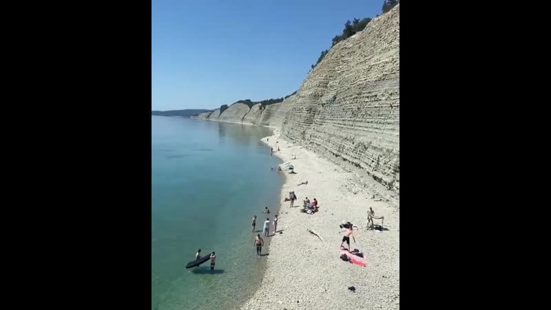 🌊🏖️ дикий пляж "сосноа", в окрестностях геленджика