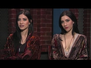 The veronicas discuss how being in a band with your twin can both simplify and complicate the creative process