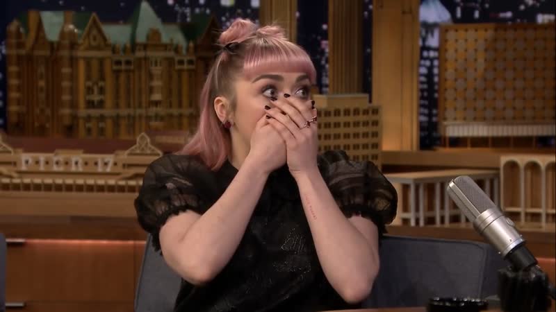 Мейси уильямс спойлерит финальный сезон "игры престолов" (шоу джимми фэллона)