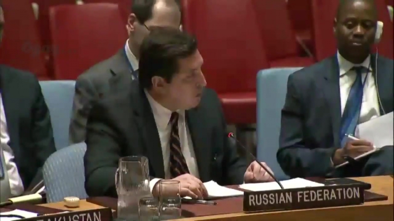 "смотри в глаза! не смей оскорблять россию больше!" чуркин вам не нравился прислали гопника представитель россии в оон пизде