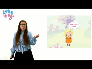 Little lily learning colours