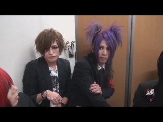 [jrokku] diaura, grieva, gossip, kuroyuri to kage [ ニコびじゅ] (backstag, за кулисами)