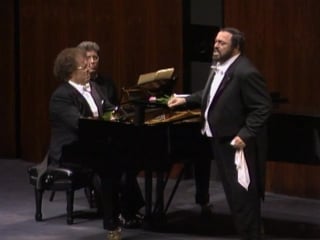 Metropolitan opera pavarotti and levine in recital (нью йорк, )