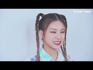 Itzy x osen [16/9/19] yeji my second dream was to become a football player ️️