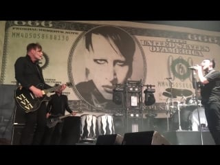 Marilyn manson warship my wreck intro live in dallas, tx