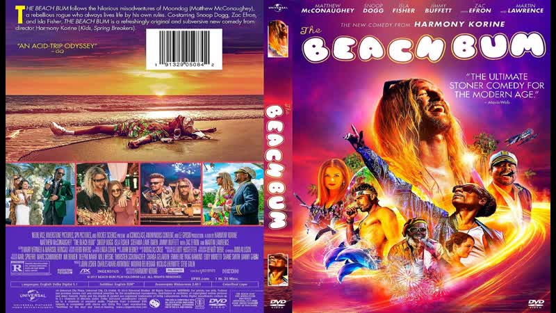 Пляжный бездельник / beach bum (2019) bdrip 720р перевод дионик