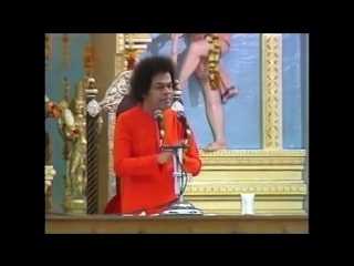 Sai sings sathyam jnanam anantham brahma sathya sai baba singing bhajans sai baba bhajans