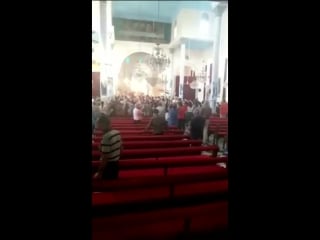 Protestors have succeeded in breaking locks places by kurdish militias on the church of ou
