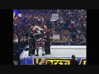 Wrestlemania x seven dudley boyz vs hardy boyz vs edge christian ᴴᴰ ✔