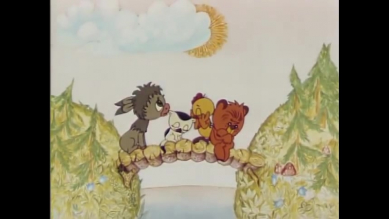 Страна детства петушок и солнышко