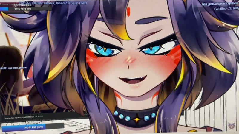 Ехидная 2д тян признаётся в любви к succubus xen [ru vtuber]