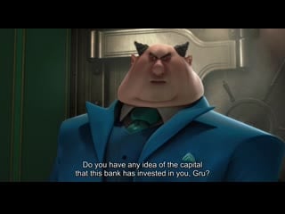Do you have any idea of the capital that this bank has invested in you, gru?