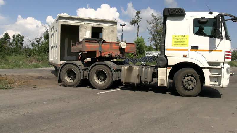 Гаи призывает быть внимательными при проезде участков ремонтно восстановительных работ и мест стоянки крупногабаритной техники