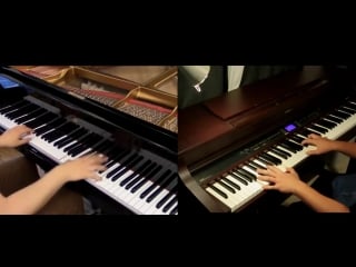 Jiyuu no tsubasa shingeki no kyojin op2 [piano]