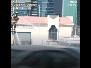 Bbc news get ready for dubais jetpack firefighter