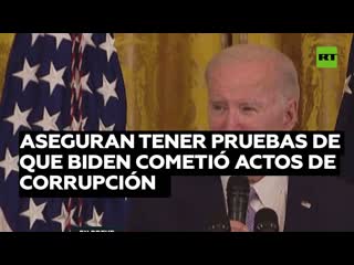 Congresistas republicanos aseguran tener pruebas de que biden cometió actos de corrupción