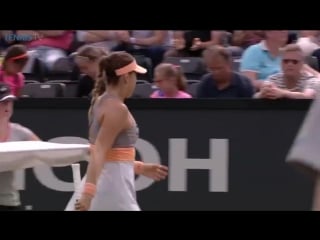 Set point 🎾6 2 belinda bencic vs kristina mladenovic #ricohopen 1\2 final