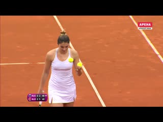 Теннис 2016 fedcup rus blr play off match 2 gasparyan azarenka 1080i rus