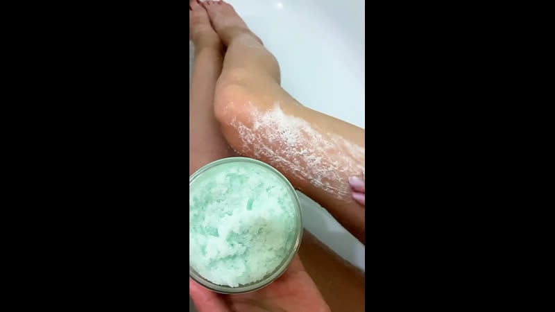 Скраб охлаждающий мята/ментол