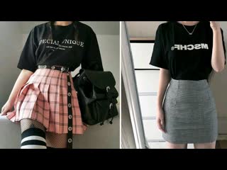 Best korean grunge outfit ^^