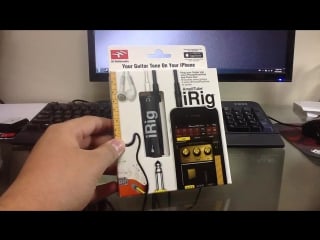 Ik multimedia amplitube irig unboxing