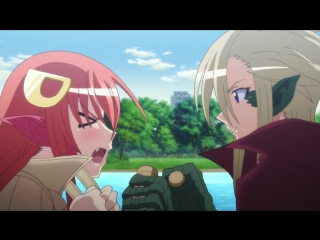 Monster musume no iru nichijou / повседневная жизнь с девушкой монстром 9 серия [cuba77, nika lenina, гамлетка цезаревна]