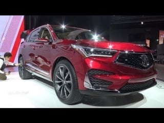 2019 acura rdx prototype exterior and interior walkaround
