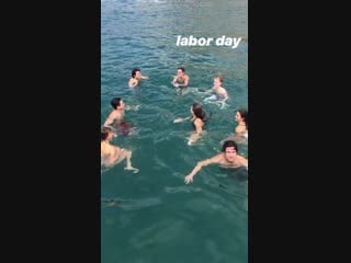 Коул в сторисе ками