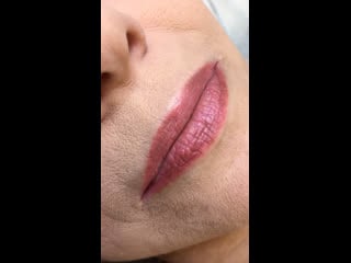 Полностью заживший пм губ