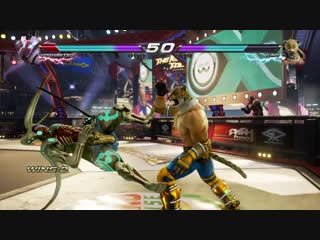 Tekken 7 [p 2] bahamut (yoshimitsu) vs porchy (king)
