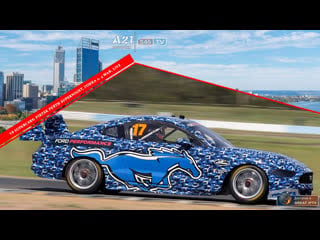 Virgin australia supercars championship pirtek perth supernight, гонка 2, [545tv, a21 network]