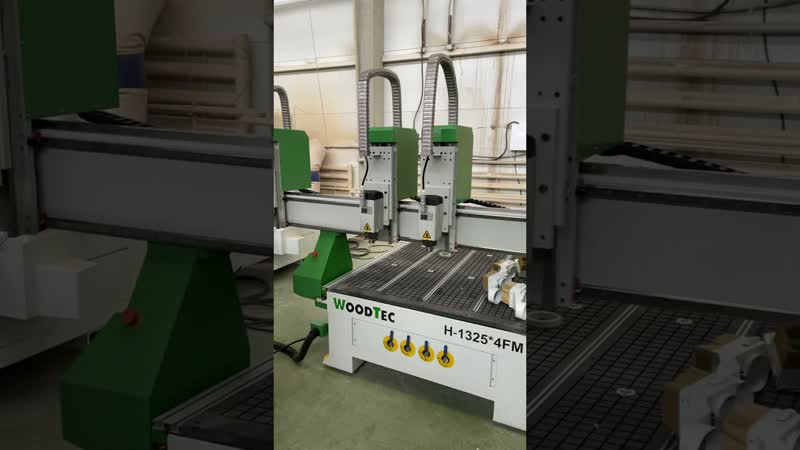 Фрезерно гравировальный станок с чпу woodtec h 1325 4fm