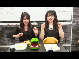 190912 nmb48 no shabekuri hour #108 (okamoto rena, ogawa yuuka)