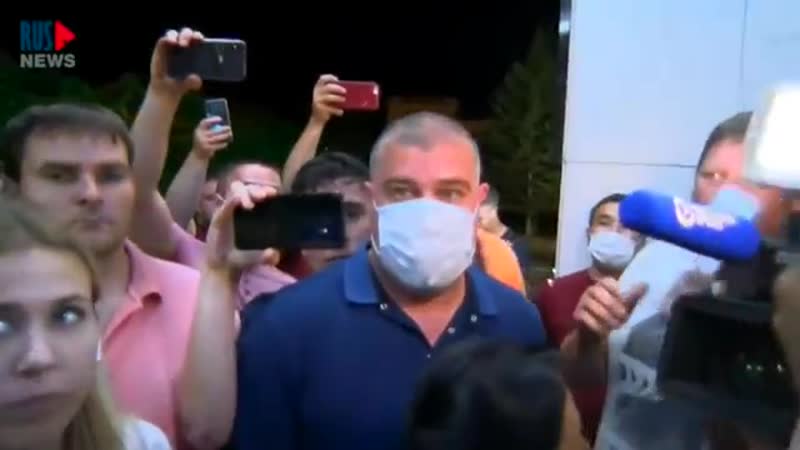 Хабаровск, арест активиста фургала, фсб в масках