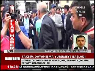 Halk tv ( taksi̇m'den canli yayin ) 31 5 2014 cts 1