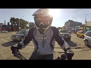 Ryan moore test riding brd electric supermoto in san francisco mp4 mp4