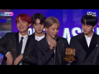 [award] 171201 bts best asian style @ mama 2017