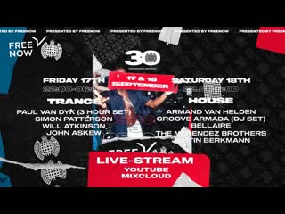 Трансляция i hd [ 2o o9 2o21 ] ► three decades of dance live from ministry of sound (17 september) trance