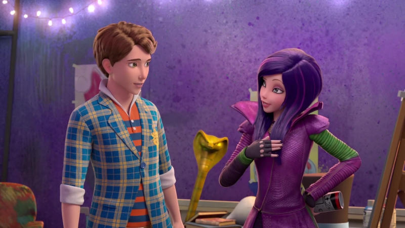 Wicked world наследники "цифровые проблемы" 2 серия