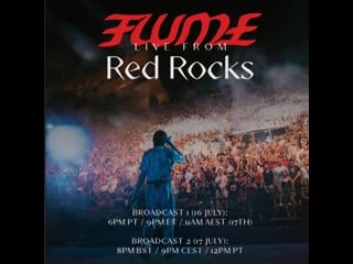 Flume & friends live @ red rocks 2019