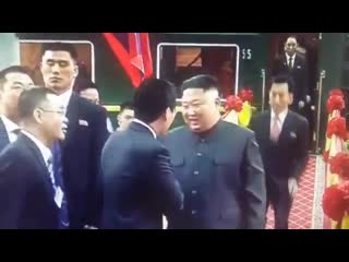 North koreas chairman kim jong un special train hanoi, vietnam