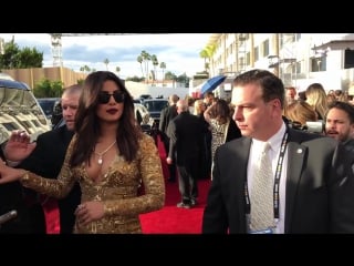 Emily ratajkowski and priyanka chopra go inside the golden globes for the first time ever vogue