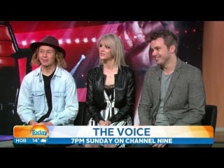 Today the voice joe moore, nathan hawes, peta evans tpornr