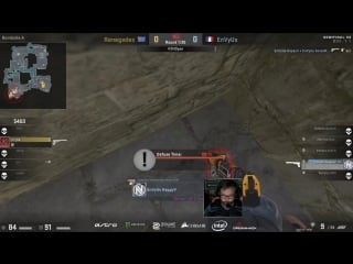 M3 happy 1vs2 clutch (ct post plant situation) to secure the pistol round for envyus