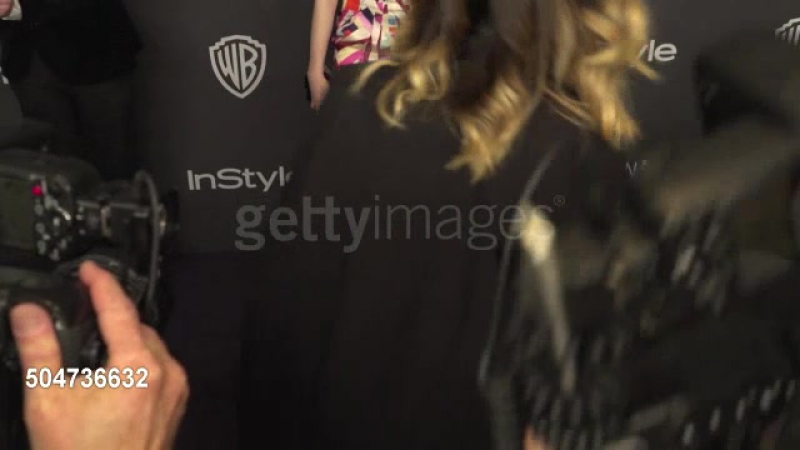 Ellie bamber at 17th annual instyle and warner bros pictures golden globe after party, январь 2017