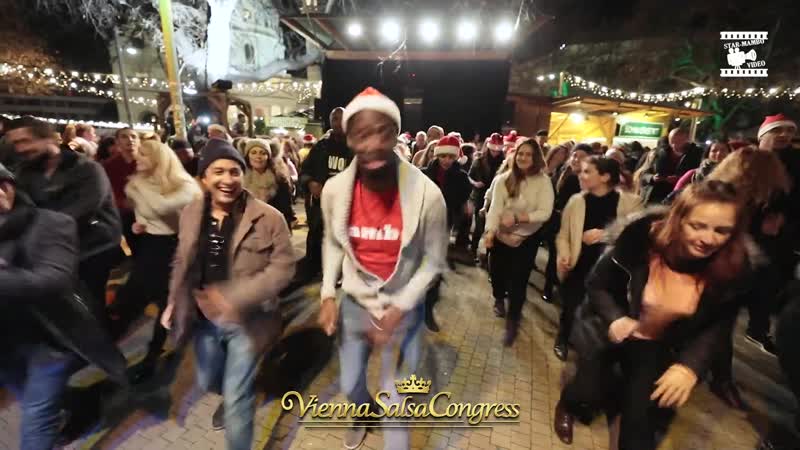 Animation open air party by tamba salsache hissirou vienna salsa congress 2019